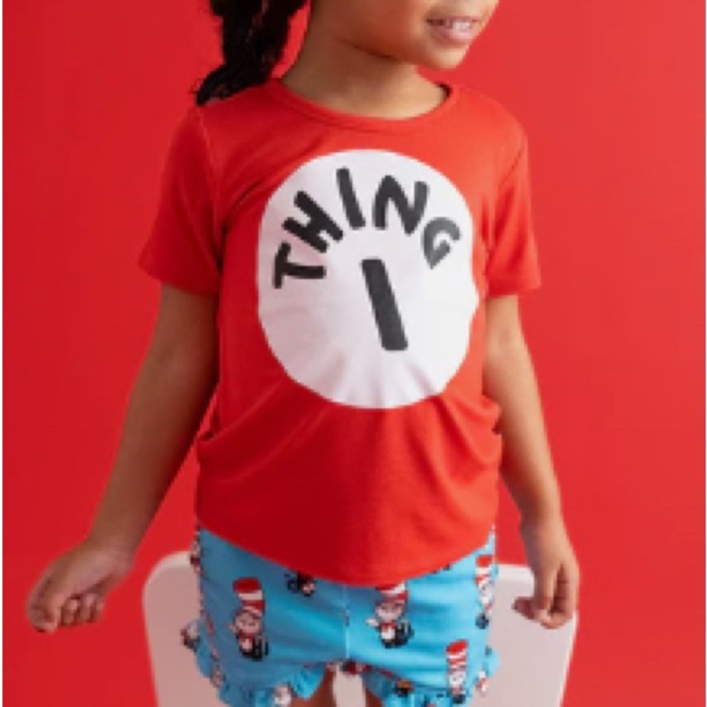 Posh Peanut Red Thing 1 T-shirt